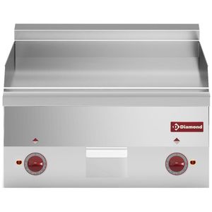 Diamond E60/PL6T-N Smooth Cooking Plate Countertop Electric Griddle, 6kW - E60-PL6T-N - 1