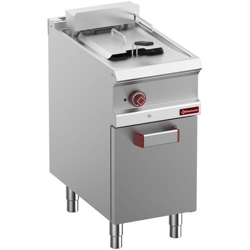Diamond E7/F13A4-N Single Basket Freestanding Electric Fryer, 9kW - E7-F13A4-N - 1