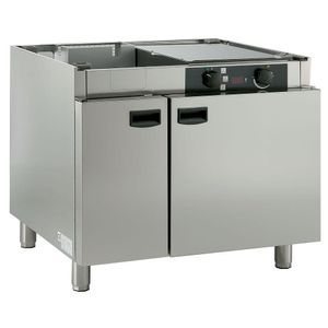 Diamond AC/AC12-X 2 Door Heating Cupboard with Oven, 2.5kW - AC-AC12-X - 1