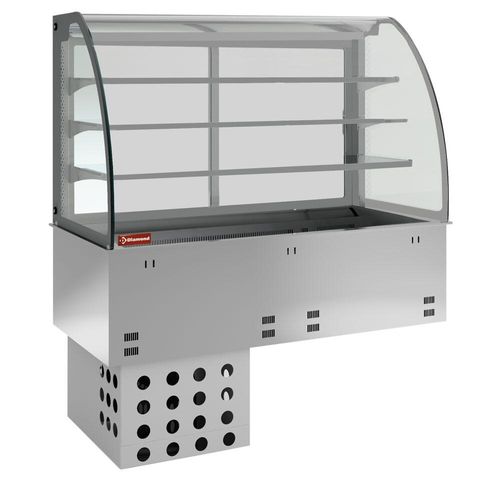 Diamond DPA/RVF315-R2 Patisserie Display Counter, 1455mm - DPA-RVF315-R2 - 2