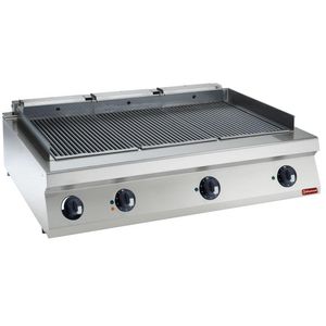Diamond E17/GPLP3-HP Ribbed Electric Griddle Cooking Plate, 11.25kW - E17-GPLP3-HP - 1