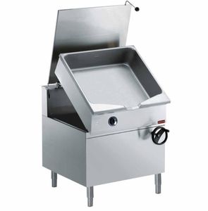 Diamond G22/BM8C-N Tumbling Gas Frying Pan, "Duomat" Basin 80 Liters, On Cupboard - G22-BM8C-N - 1