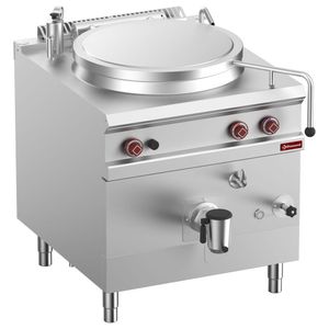 Diamond G9/M15I8-N Gas Indirect Heating Boiling Pan on Cupboard, 150 Litres - G9-M15I8-N - 1