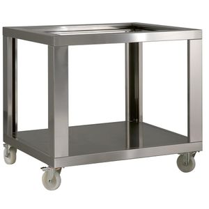 Diamond SGL6/35-XLD Imitation Stainless Steel Support Gl6/35-Xld, Wheels, 2 With Brakes - SGL6-35-XLD - 1