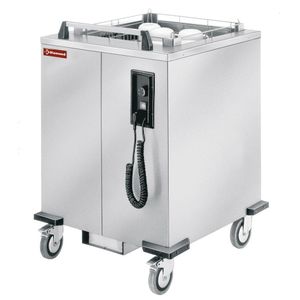 Diamond SH-MS/B Heated Trolley with Spring System for Baskets, 1.6kW - SH-MS-B - 1