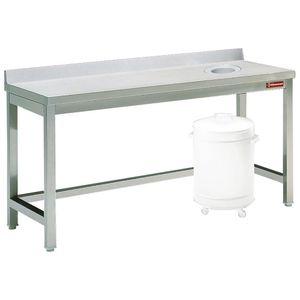Diamond TS1670A Sorting Table With Opening For Waste + Bord - TS1670A - 1