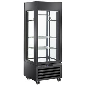 Diamond MAX-507-MB Glass Showcase w/ 2 Shelves & 1 Meat Bar, 440 Litres - MAX-507-MB - 1