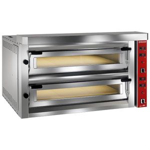 Diamond LFD-12L Electric pizza oven extra large, 2x 6 pizzas - LFD-12L - 1