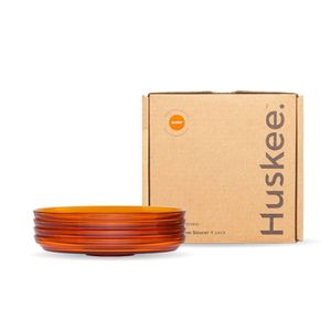 3oz Saucer HuskeeRenew 4-Pack Amber (X12) - 1
