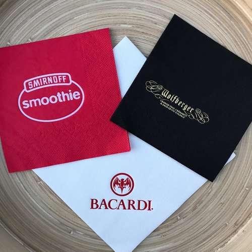 Custom Printed Tissue Napkins - 1