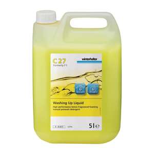 DA152 - Winterhalter C27 Washing Up Liquid Concentrate 5Ltr - 2 Pack - DA152