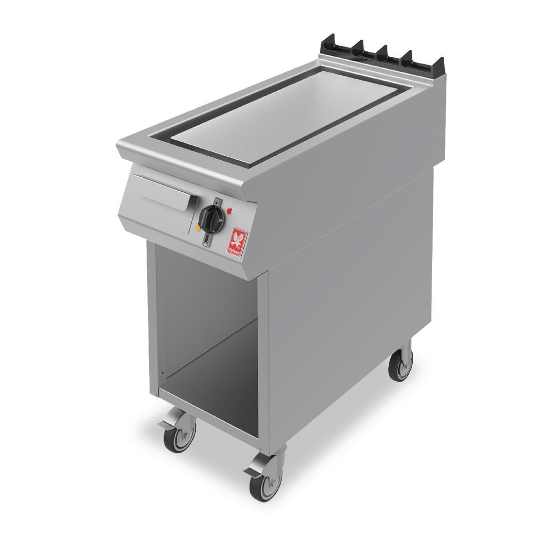 Falcon F900 Smooth Steel 400mm Griddle on Mobile Stand E9541 - HC071 - 1