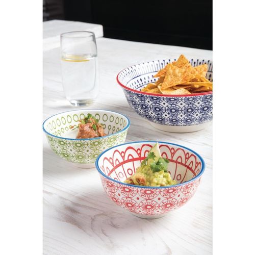 Olympia Fresca Small Bowls Red 120mm (Pack of 6) - DR770 - 11