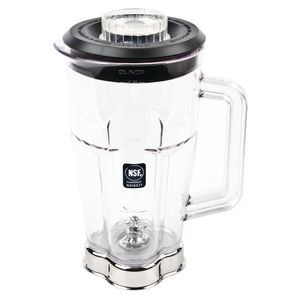 Waring Polycarbonate Jug with Blade & Lid 1.4Ltr CAC40 ref 033005 - N224 - 1