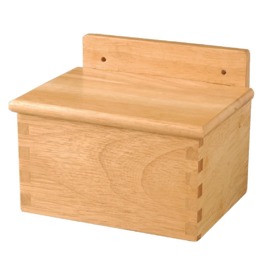 Vogue Wooden Salt Box - J119 - 1