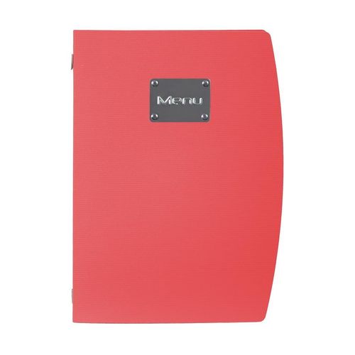 Securit Rio Menu Cover Red A4 - GL106 - 1