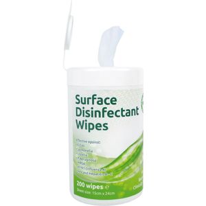 EcoTech Surface Disinfectant Wipes (Tub 200) - FN853 - 1