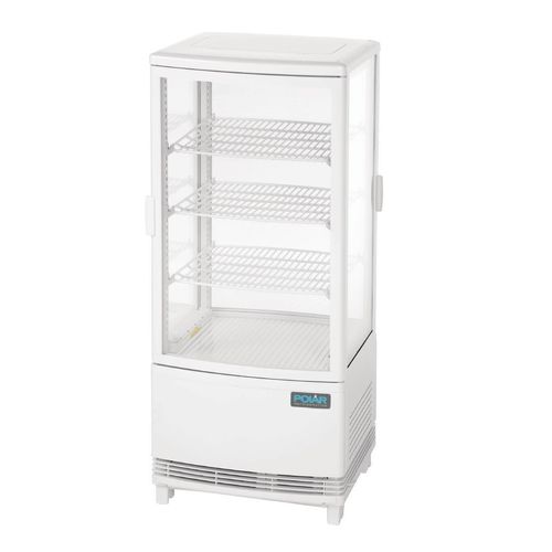 Polar C-Series Curved Door Display Fridge 86Ltr White - CB507 - 7
