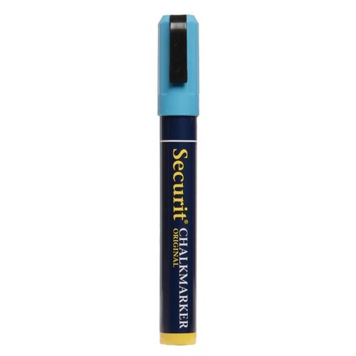 Securit 6mm Liquid Chalk Pen Blue - P525 - 2