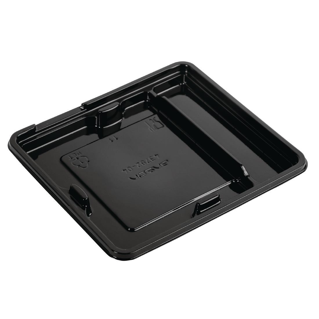 Faerch Recyclable Sushi Snack Trays Base Only 120 x 108mm (Pack of 1200) - FB292 - 1
