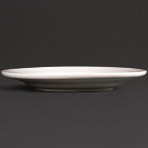 Olympia Lumina Round Saucers 110mm (Pack of 6) - CD644 - 3