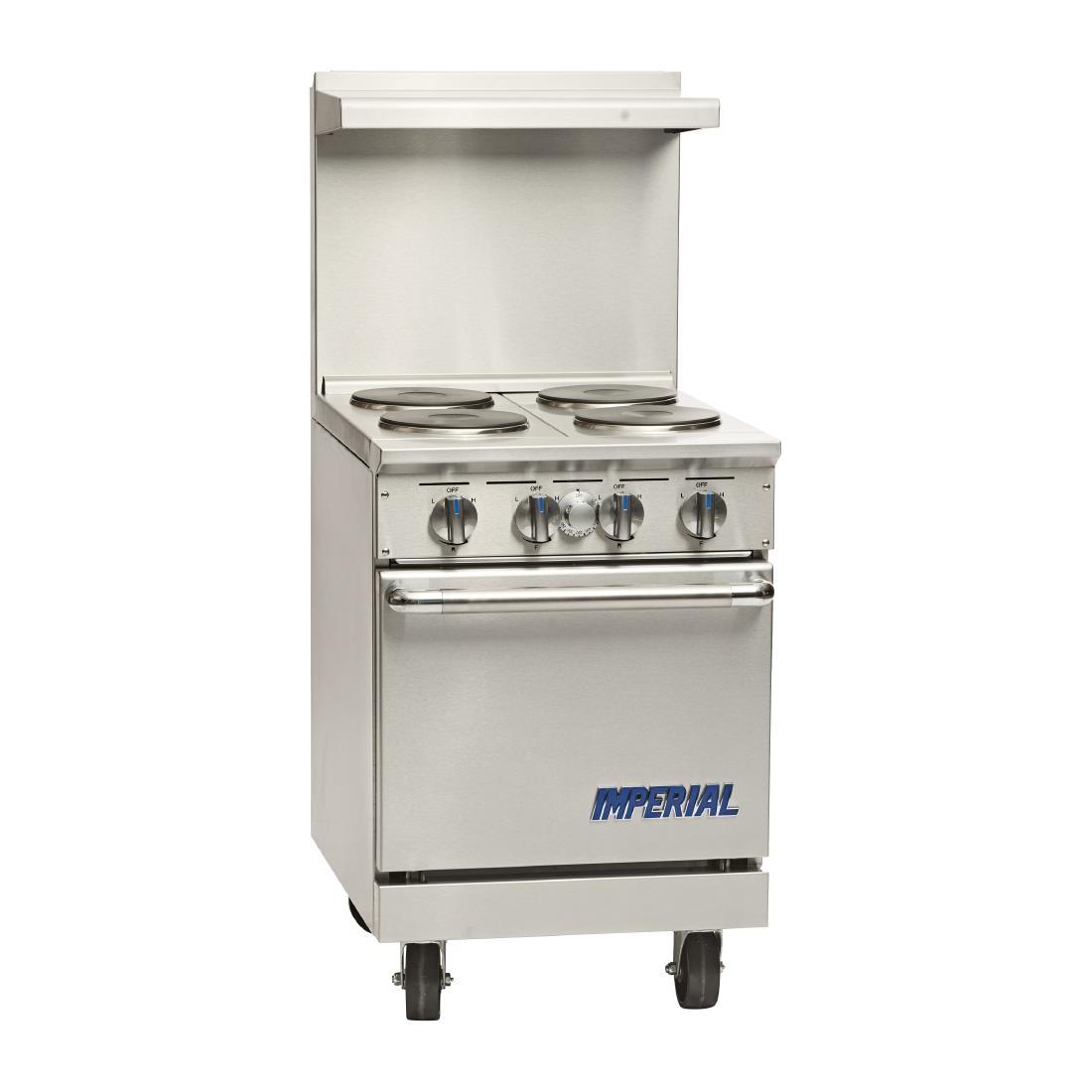 Imperial IR4STUB Four Burner Gas Oven Range with Splashback