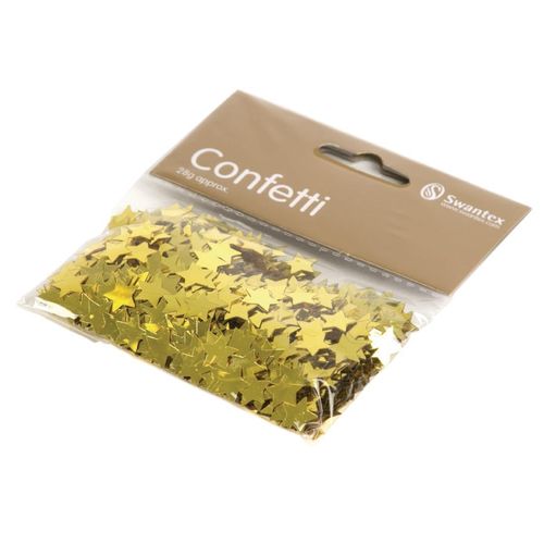 Gold Star Confetti (Pack of 12)