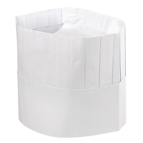 Disposable Chefs Paper Toque Hat (Pack of 50) - A260