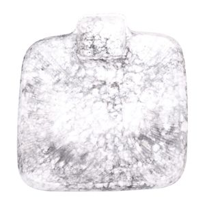 Steelite Hermosa Black Marble Square Chip and Dip Pots 229x203mm (Pack of 6) - VV3622