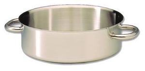 Bourgeat Excellence H Saute Pan No Lid - S/S 400mm - 697040 - 10186-04