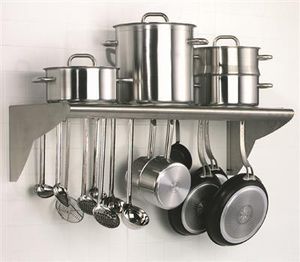 Bourgeat S/S Wall Mounted Utensil Shelf - 1200mm - 845612 - 10221-01