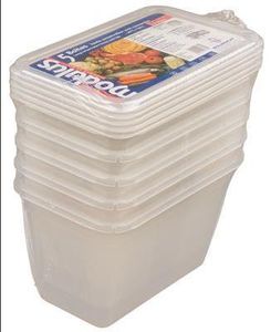 Matfer Modulus R Container And Lid 5 - GN1/4 3.5L - 257336 - 11132-04