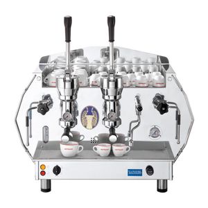 La Pavoni Two Group Professional Lever Coffee Machine 3-Phase Red DIA2L2052EU - FU562 - 3