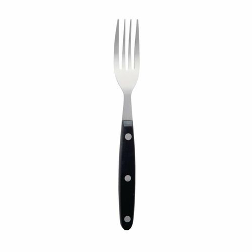 Olympia Steak Forks Black Handle (Pack of 12) - C135 - 2