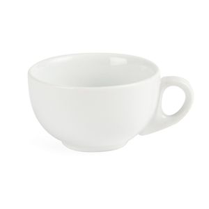 Olympia Whiteware Cappuccino Cups 10oz 284ml (Pack of 12) - CB462 - 1