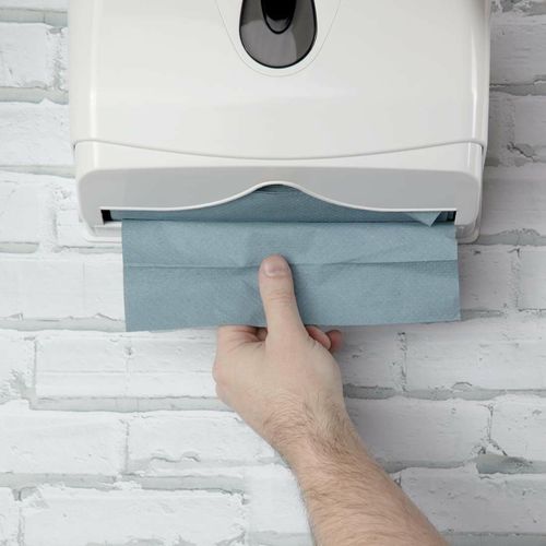 Jantex Multi-Fold Hand Towel Dispenser White - GD839 - 8