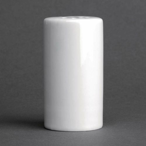 Olympia Whiteware Salt Shakers 80mm (Pack of 12) - CB702 - 3