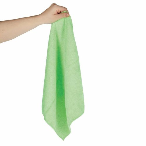 Jantex Microfibre Cloths Green (Pack of 5) - GF609 - 6