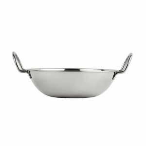 Flat Bottomed Large Balti Serving Dish - F471 - 3