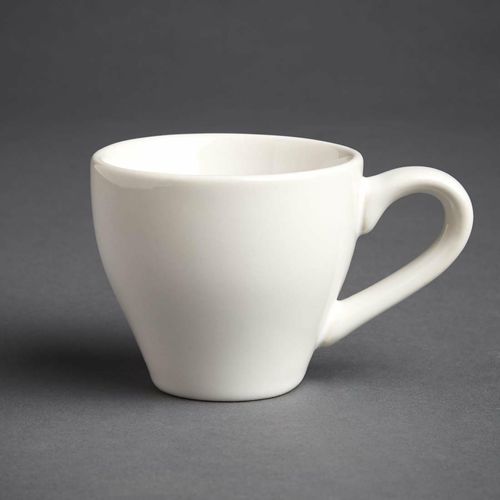 Olympia Cafe Espresso Cups White 100ml (Pack of 12) - GK071 - 1