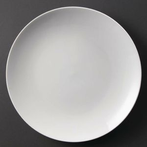 Olympia Whiteware Coupe Plates 310mm (Pack of 6) - U081 - 1