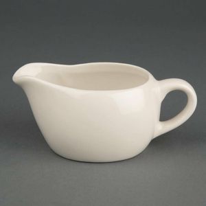 Olympia Ivory Sauce Boats 160ml 5.5oz (Pack of 6) - U146 - 1