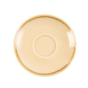 Olympia Kiln Espresso Saucer Sandstone (Pack of 6) - GP329 - 1
