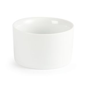 Olympia Whiteware Contemporary Ramekins 80mm (Pack of 12) - U177 - 3