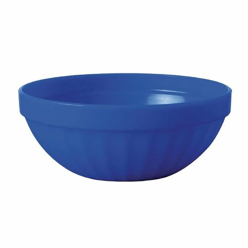 Olympia Kristallon Polycarbonate Bowls Blue 102mm (Pack of 12) - CE276 - 1