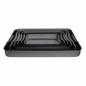 Vogue Anodised Aluminium Roasting Dish 370mm - C058 - 3
