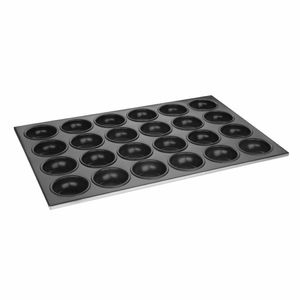 Vogue Aluminium Non-Stick Muffin Tray 24 Cup - C564 - 1