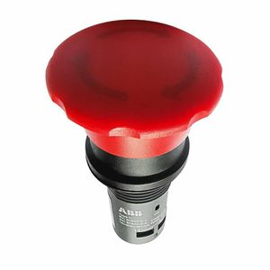 Buffalo Red (Stop) Button - AD130 - 1