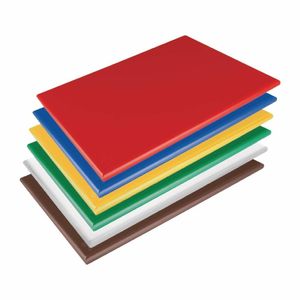 Hygiplas Low Density Chopping Boards 600x450x20mm (Pack of 6) - HC880 - 1