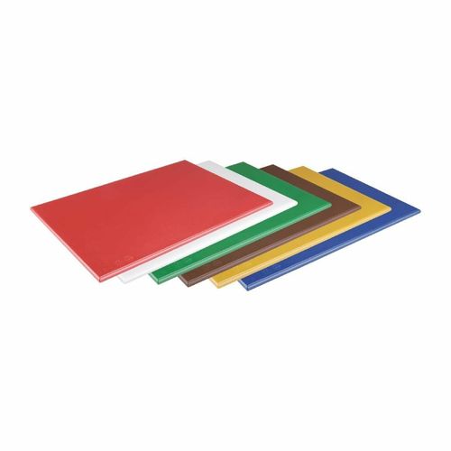 Hygiplas High Density Brown Chopping Board Standard - J004 - 8